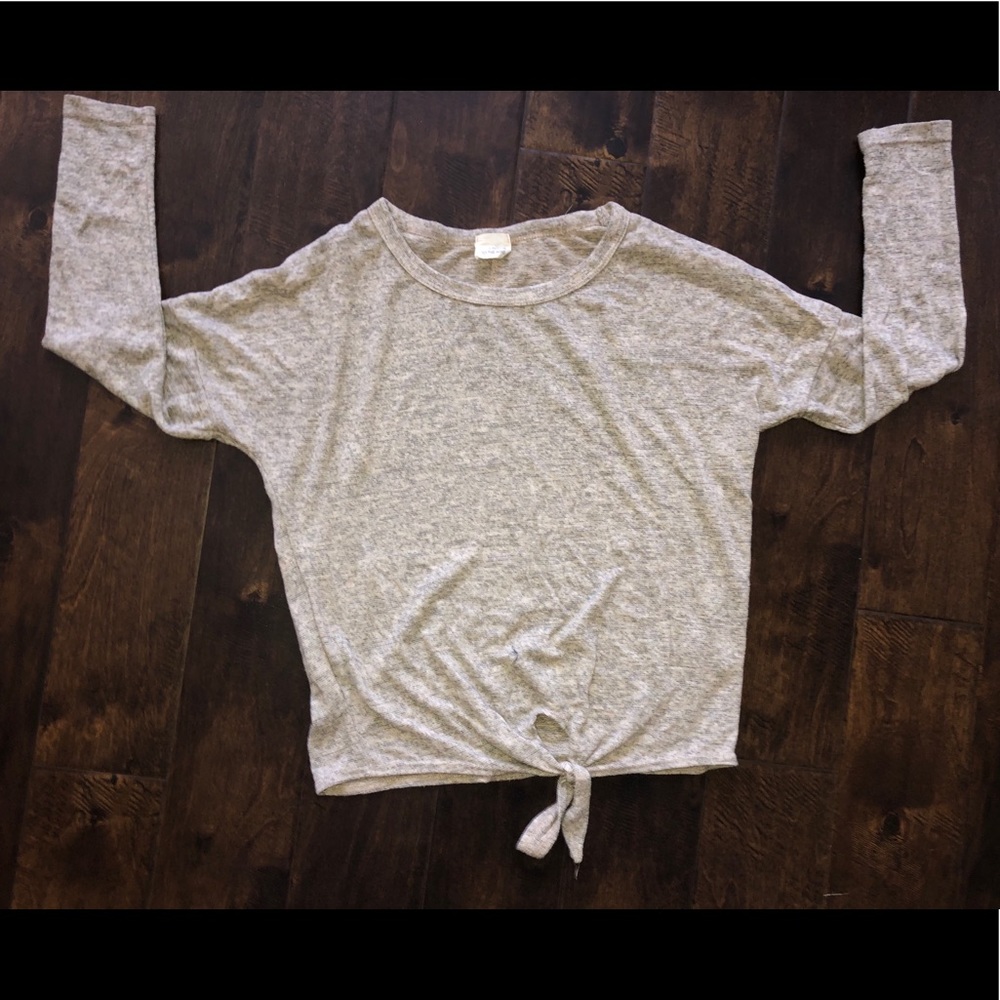 Caution To The Wind Tie Shirt